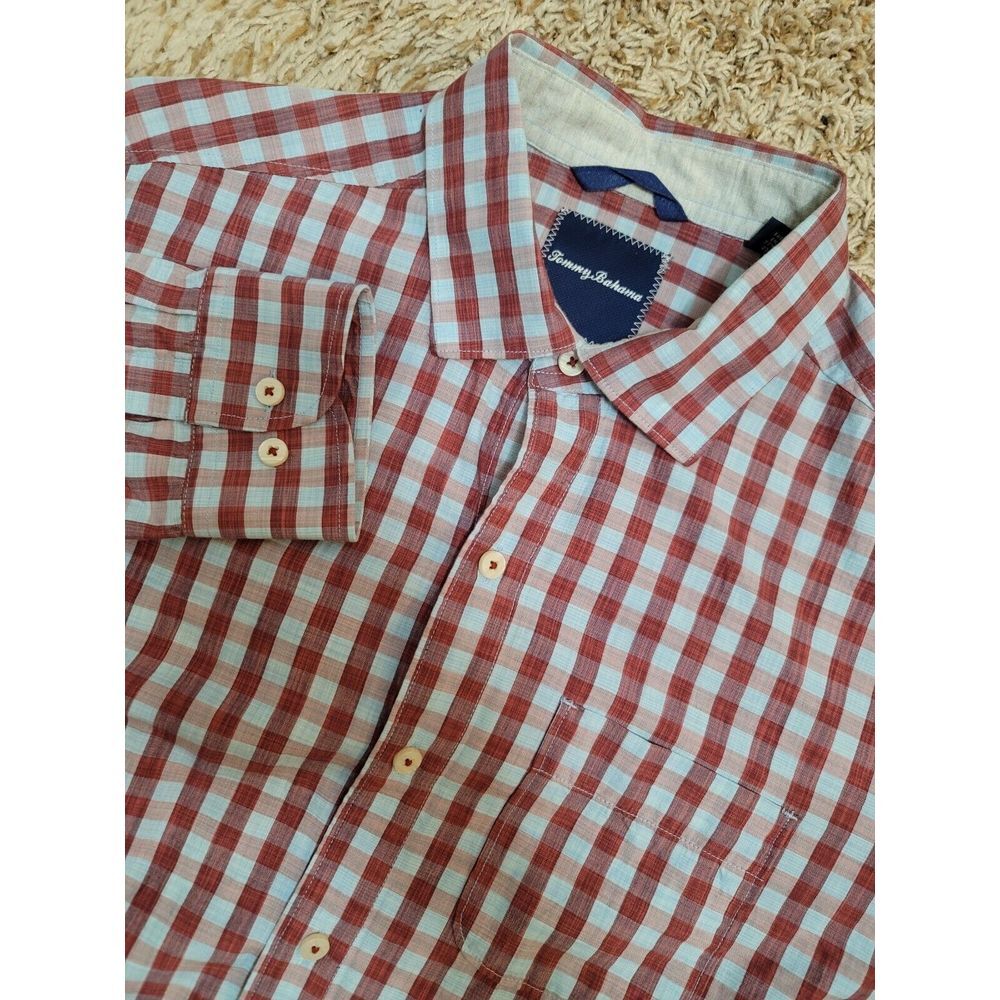 Tommy Bahama Long Sleeve Button Down Men's Size Medium (M)‎